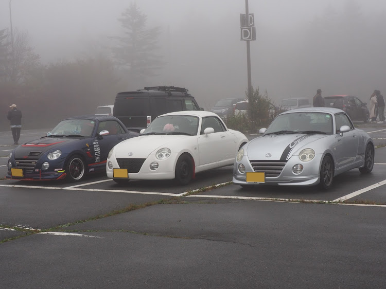 コペンの軽オーナーズミーティング・水ヶ塚公園・霧雨😓に関するカスタム事例の投稿画像15枚目