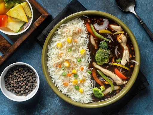 Chicken Black Pepper Sauce Bowl