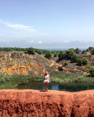 Spettacolo rosso nel Salento di Danida