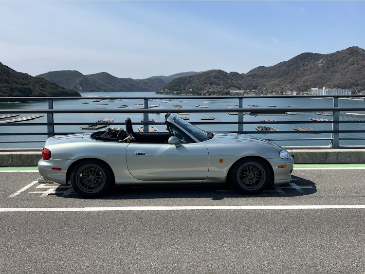 ロードスターの有給休暇消化中・でも時間に縛りあり💦・洗車・備前♡日生大橋・ホワイトデーに関するカスタム事例の投稿画像2枚目