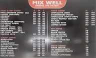 Mix Well menu 1