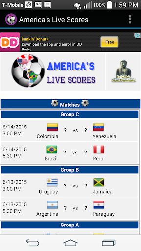 America's Live Scores