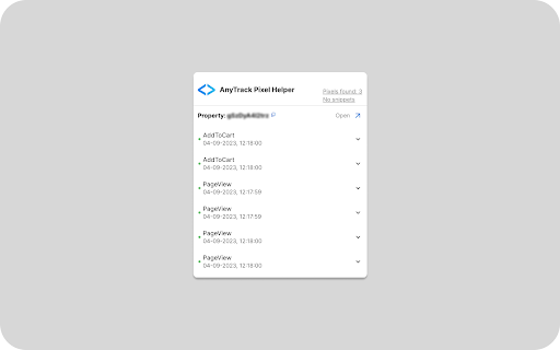 Anytrack Pixel Helper