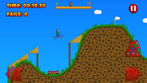 Beany Biker - Hill Climber screenshots 1