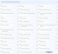 Murliwala Aggarwal Sweets menu 1