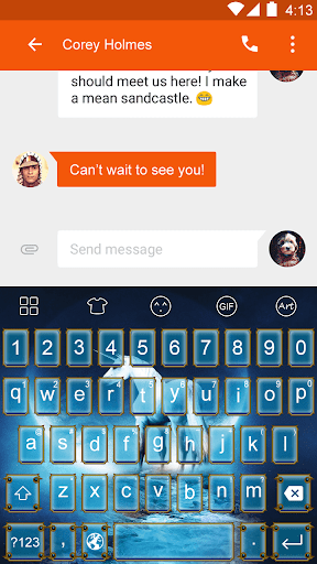 Unicorn Theme -Emoji Keyboard