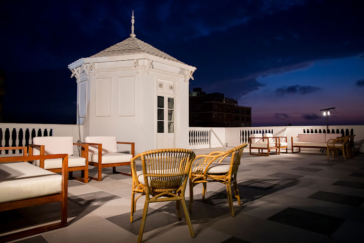 Casa República's rooftop bar.