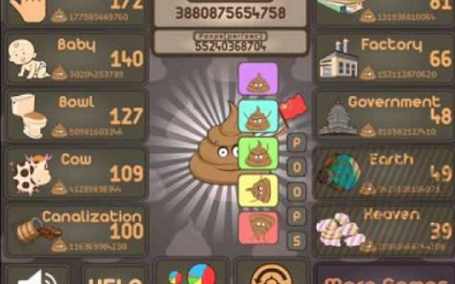 Poop Clicker Game Online Free Play Preview image 3