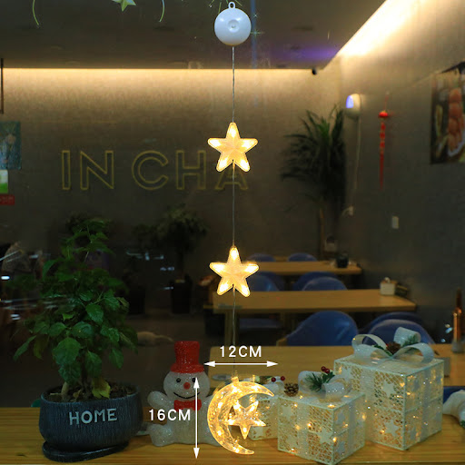 3pcs Moon Hug Star