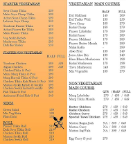 Punjabi Grub menu 1