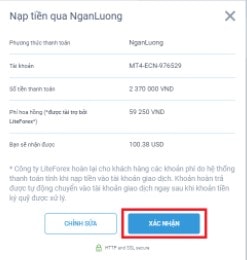 mở tài khoản sàn LiteForex