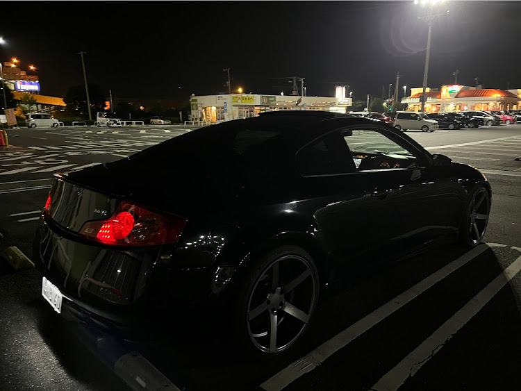 スカイラインクーペのスカクー・V35スカイラインクーペ・ドライブ・洗車・モラ横に関するカスタム事例の投稿画像2枚目