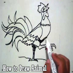 Cover Image of Herunterladen How To Draw Animal 1.0 APK