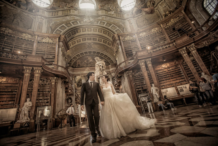 MED Vienna Wedding Asian Couple huge cathedral March 1, 2015.jpg