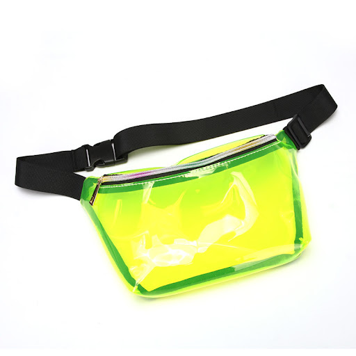Title 4, Laser transparent belt bag. Carry your essentia...