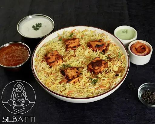 Hydrabadi Paneer Tikka Biryani [4 Pcs]