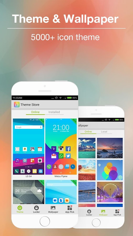    KK Launcher -Lollipop launcher- screenshot  