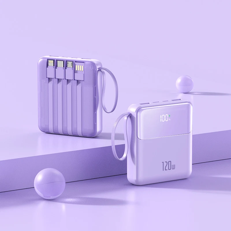 Super Brzo Punjenje Mini Digitalni Displej Power Bank. Brzo napunite telefon i druge uređaje u pokretu pomoću ovog kompaktnog punjača.