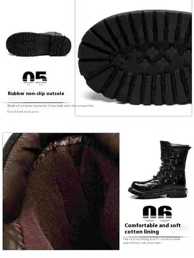 Scarpe da uomo versatili alte autunno e inverno. Comode, eleganti e adatte a molteplici attività e stili, per un look sempre perfetto.