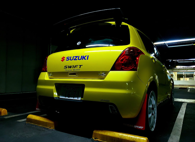 スイフトスポーツのneed for swift・戦争反対・＃立駐チャレンジ・ワタシの町の夜景・CTのみなさんに感謝に関するカスタム事例の投稿画像6枚目