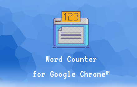 Word Counter for Google Chrome Preview image 0