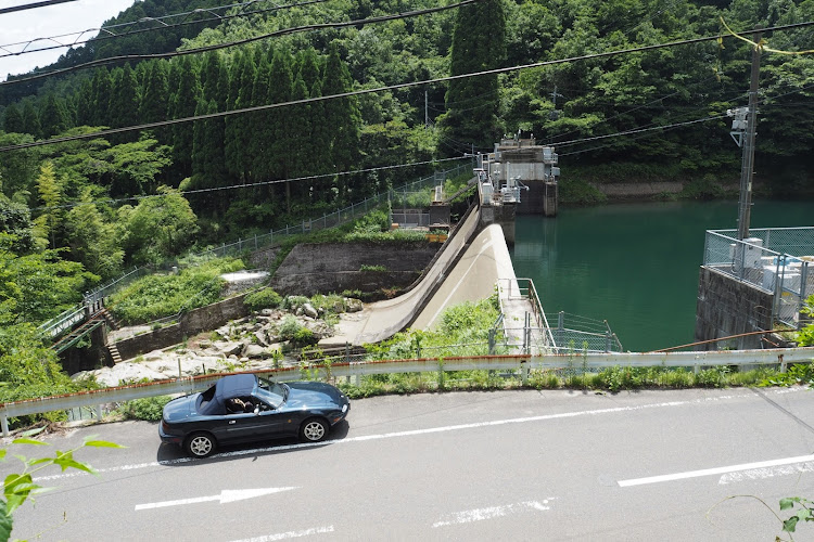 ロードスターのダムカード収集ドライブ・天山ダム・下田ダム(厳木川調整池)・天山発電所に関するカスタム事例の投稿画像25枚目