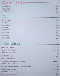 Saundarya Garden menu 1