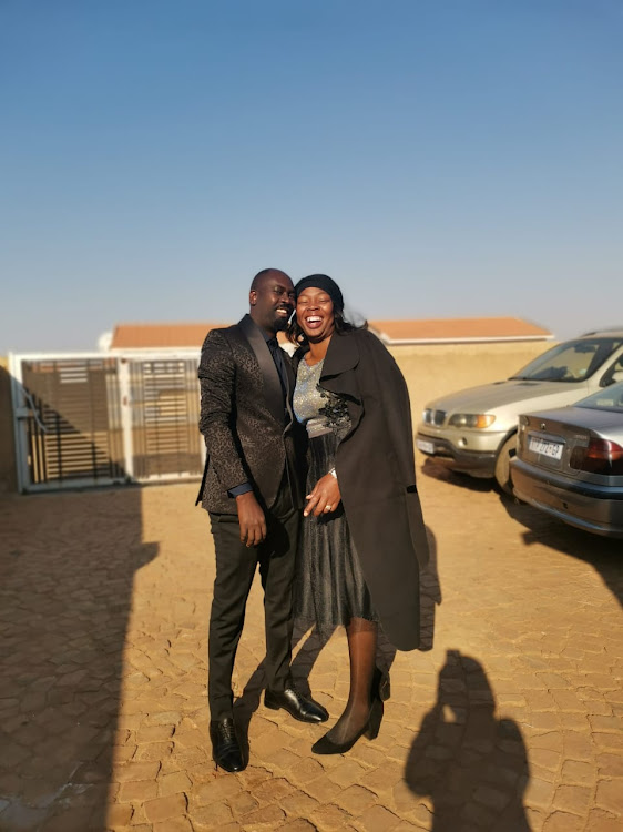 Hector Mkansi and Nonhlanhla Soldaat say they will grow old together.