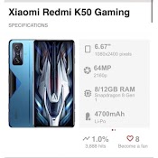 Xiaomi Redmi K50 Gaming 5G (Snapdragon 8 Gen 1) - Hàng Chính Hãng Bảo Hành 12 Tháng - Chơi Game Cực Đã