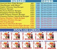 Da Pizza Bakers menu 1