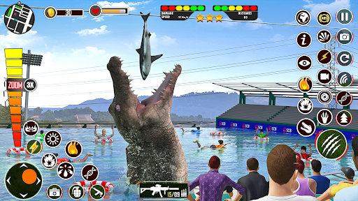 Screenshot Hungry Animal Crocodile Games