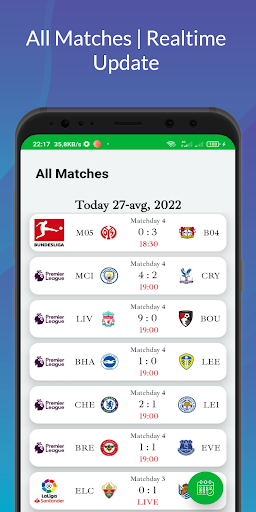 Screenshot Football News & LiveScores