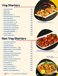 Pondy Parattos menu 3