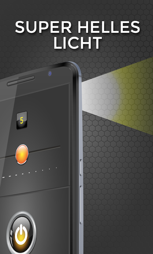 Android application helle LED Taschenlampe screenshort