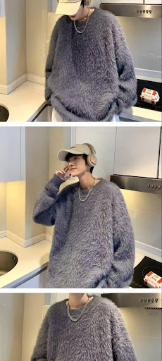 Title 4, Mens Mink Fur Coat Korean Style Autumn and Win...