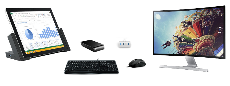 Surface Pro 3 Docking Station header image.