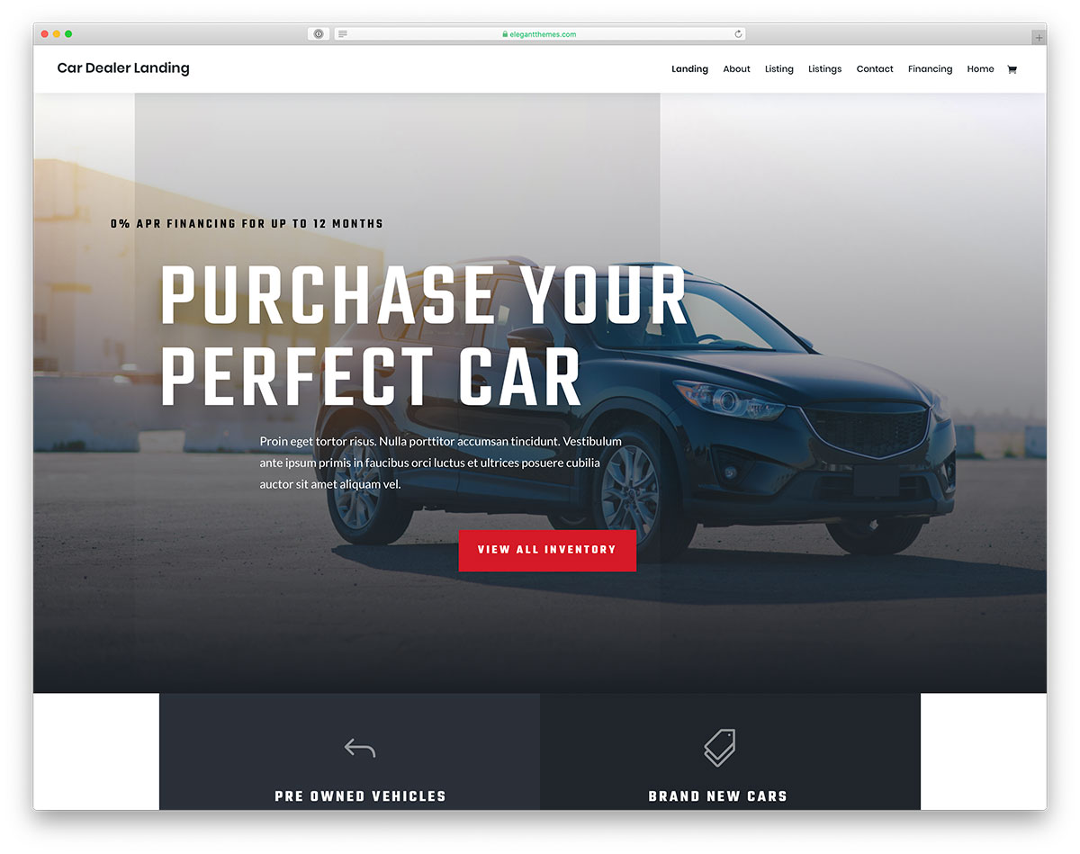 tema de WordPress automotriz