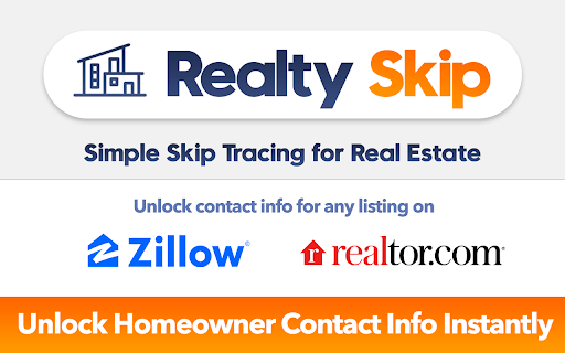 Realty Skip - Unlock Homeowner Contact Info