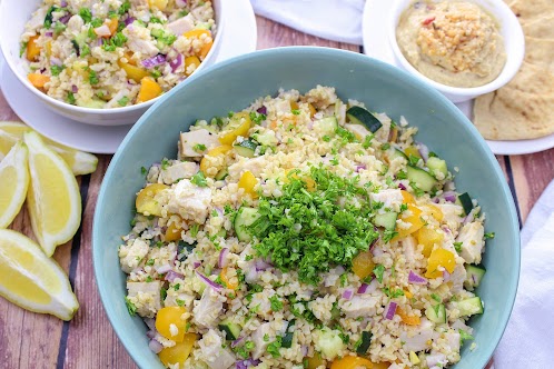 Bulgur Salad With Lemon-Cumin Dressing