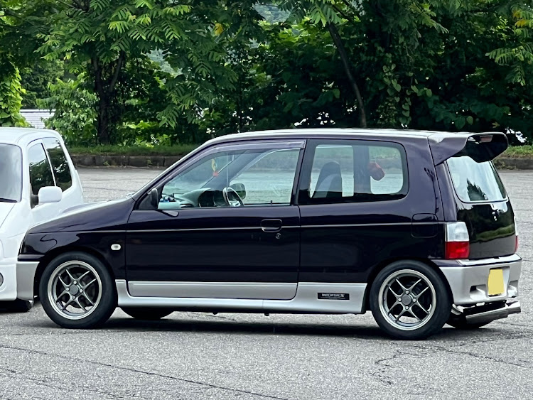 アルトワークスのアルトワークスHA11S・336_works・旧規格軽自動車・素ガラス・信州サンデーミーティングに関するカスタム事例の投稿画像4枚目