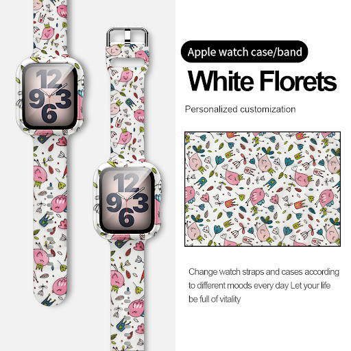 Title 5, Apple Watch Silicone Strap and Case Integrated ...