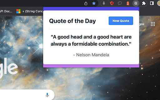 Quote of the Day