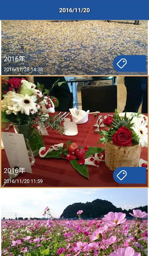 Android application ティキポケット screenshort