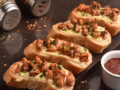 Chicken Tikka 'n' Cheese Garlic Bread 4 - Pieces