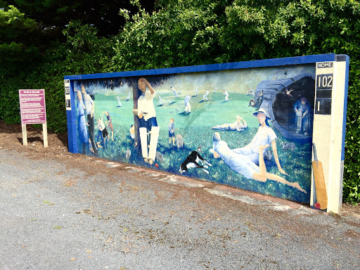 Cricket Mural 