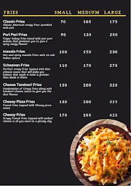 Chubby Cheese menu 1