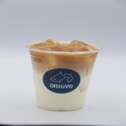 Dark Roasted Oolong Latte (Cold)