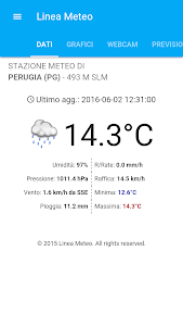 Linea Meteo Live 2.0.16 screenshot 1