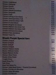 Shashi Punjab menu 3