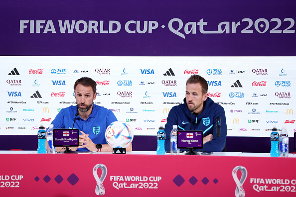 England coach Gareth Southgate and captain Harry Kane speak to the media ahead of their last 16 clash against Senegal on Sunday.